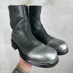 Acne Studios Silver Toe Boots