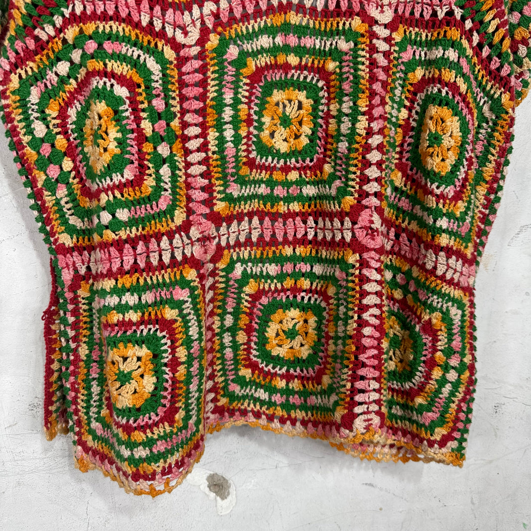 Bode Multicolor Crochet Shirt