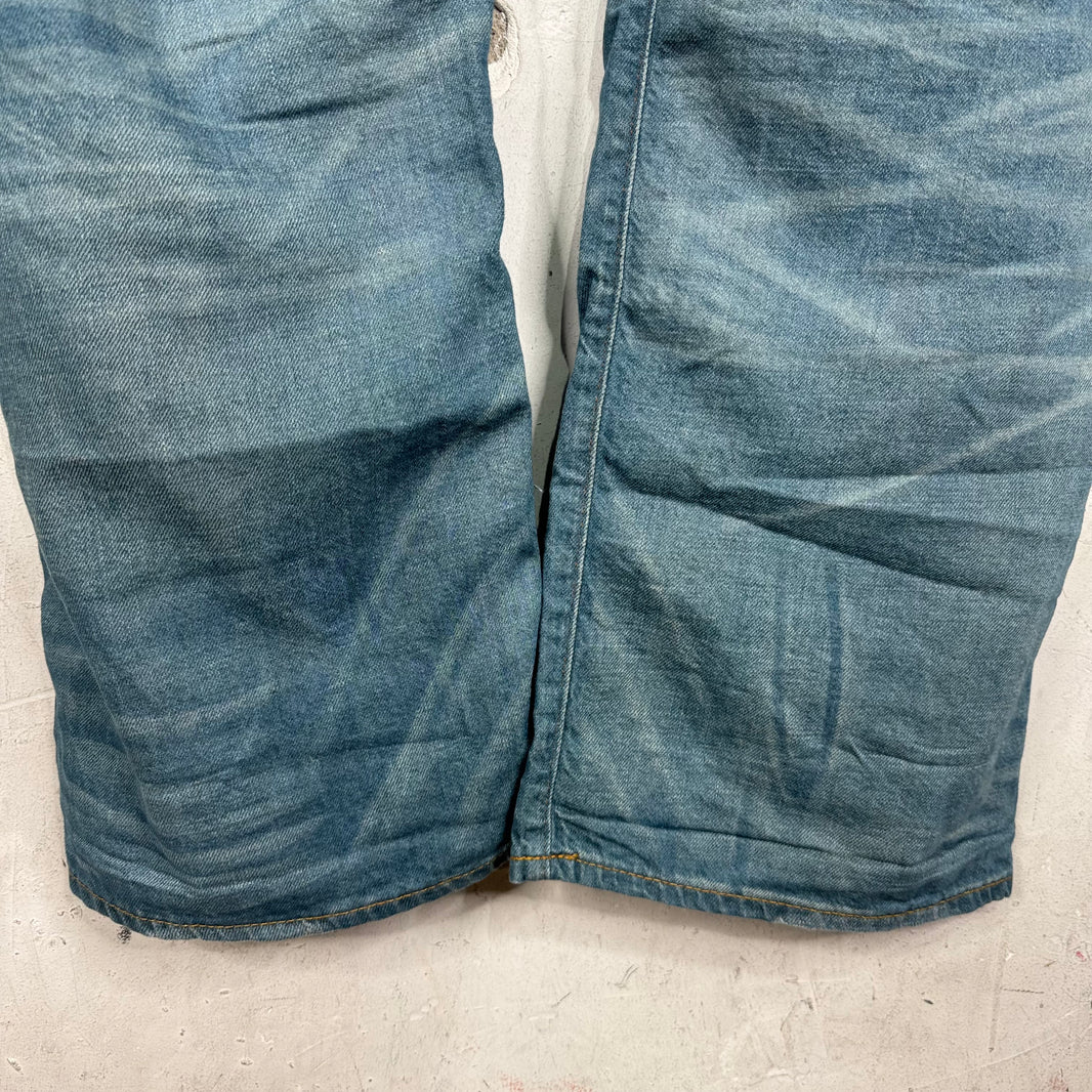 RRL Repaired Lightwash 5 Pocket Jeans