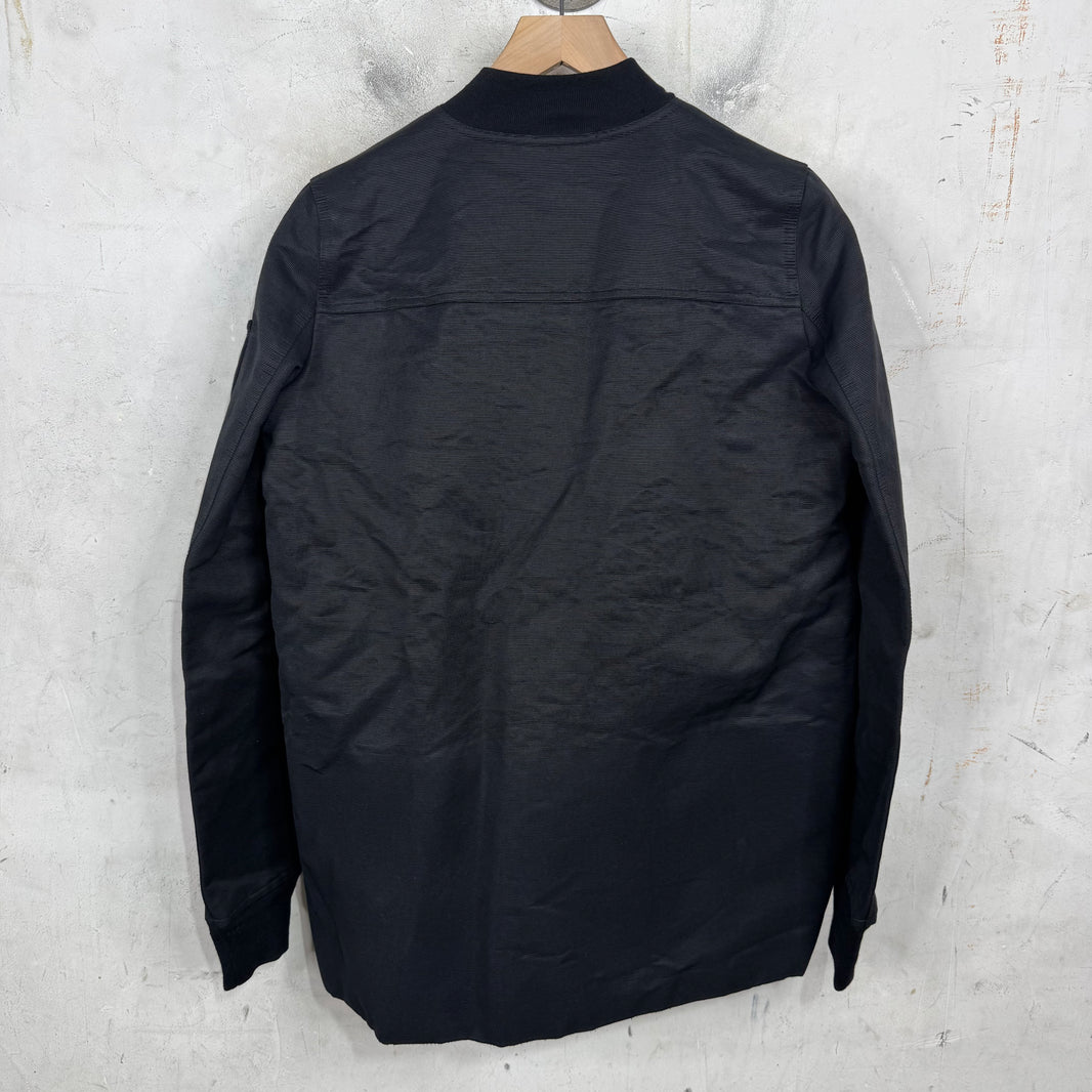 Rick Owens Back Flap Bomber Jacket