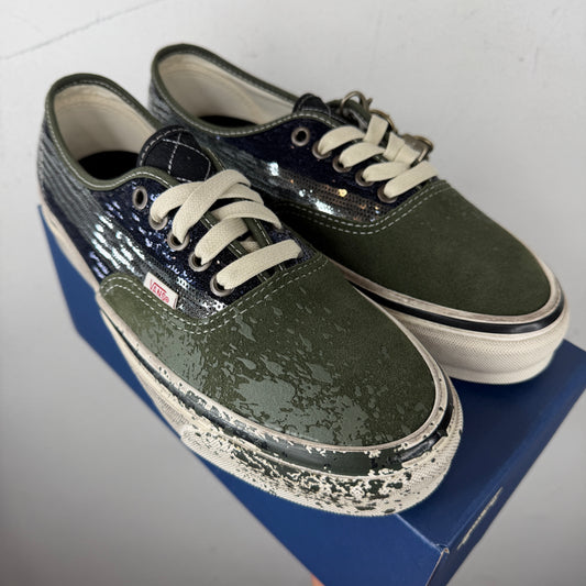 Vans La Habana Green/Blue Authentic Sneakers