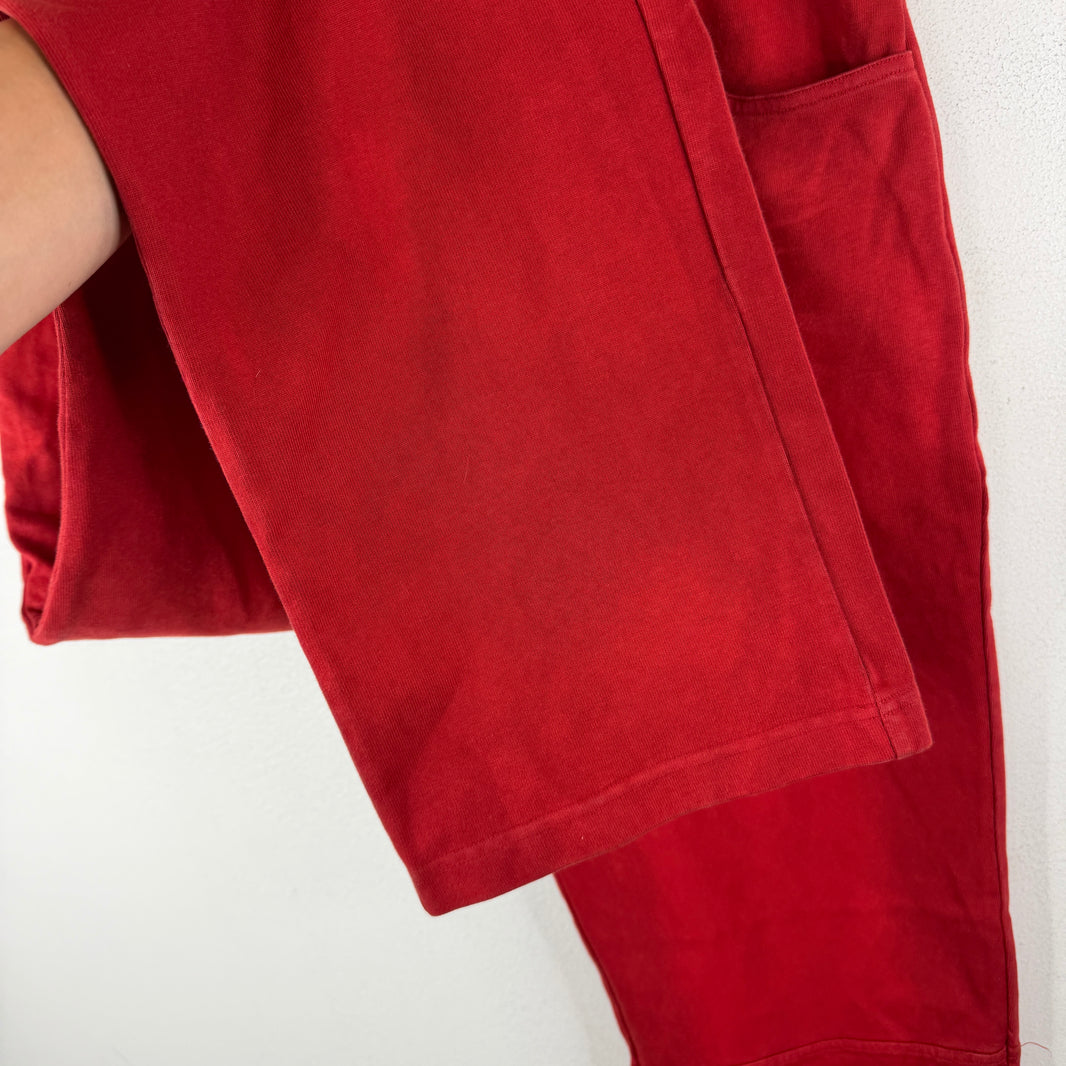 424 Red 5 Pocket Sweatpants
