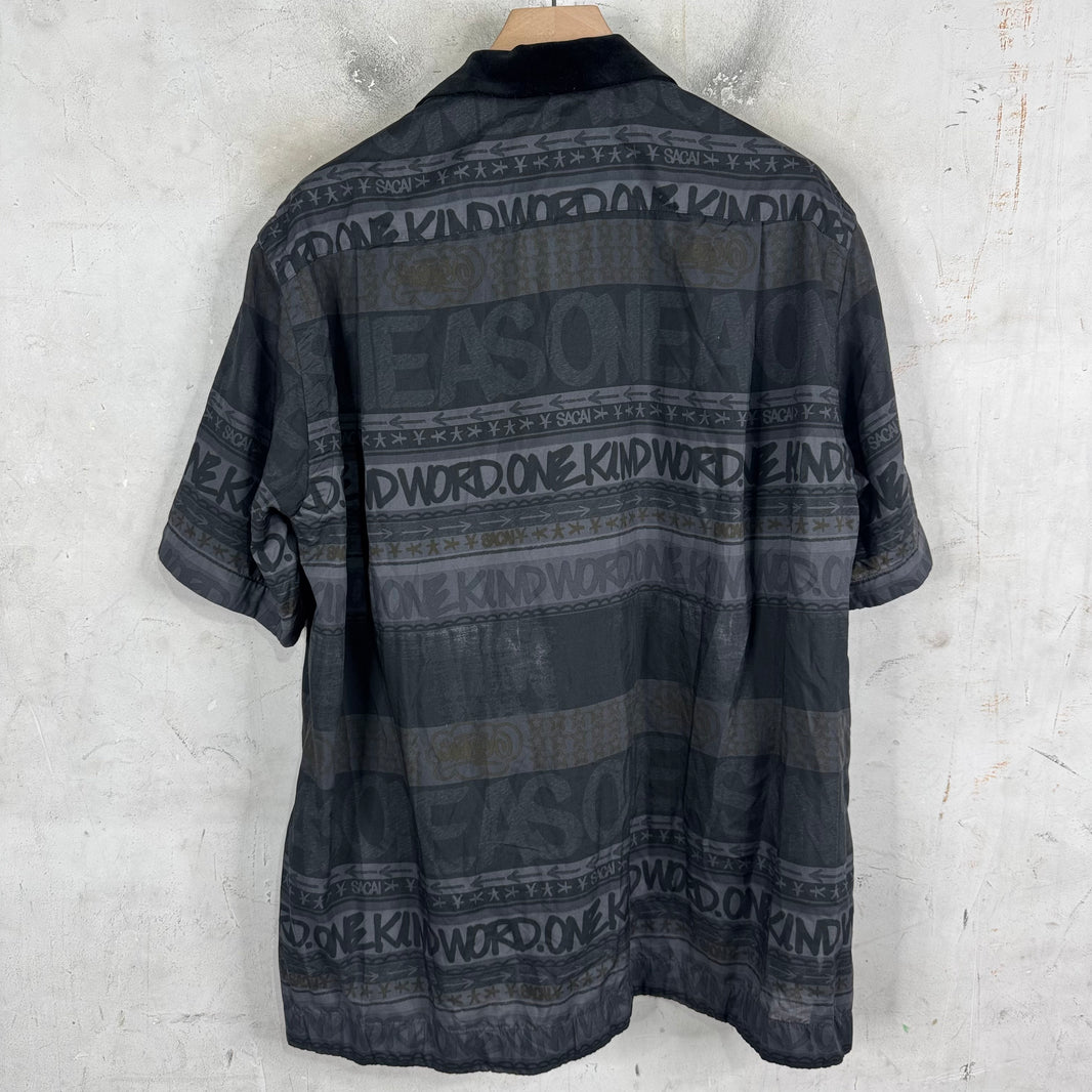 Sacai Grafitti Patterned S/S Shirt