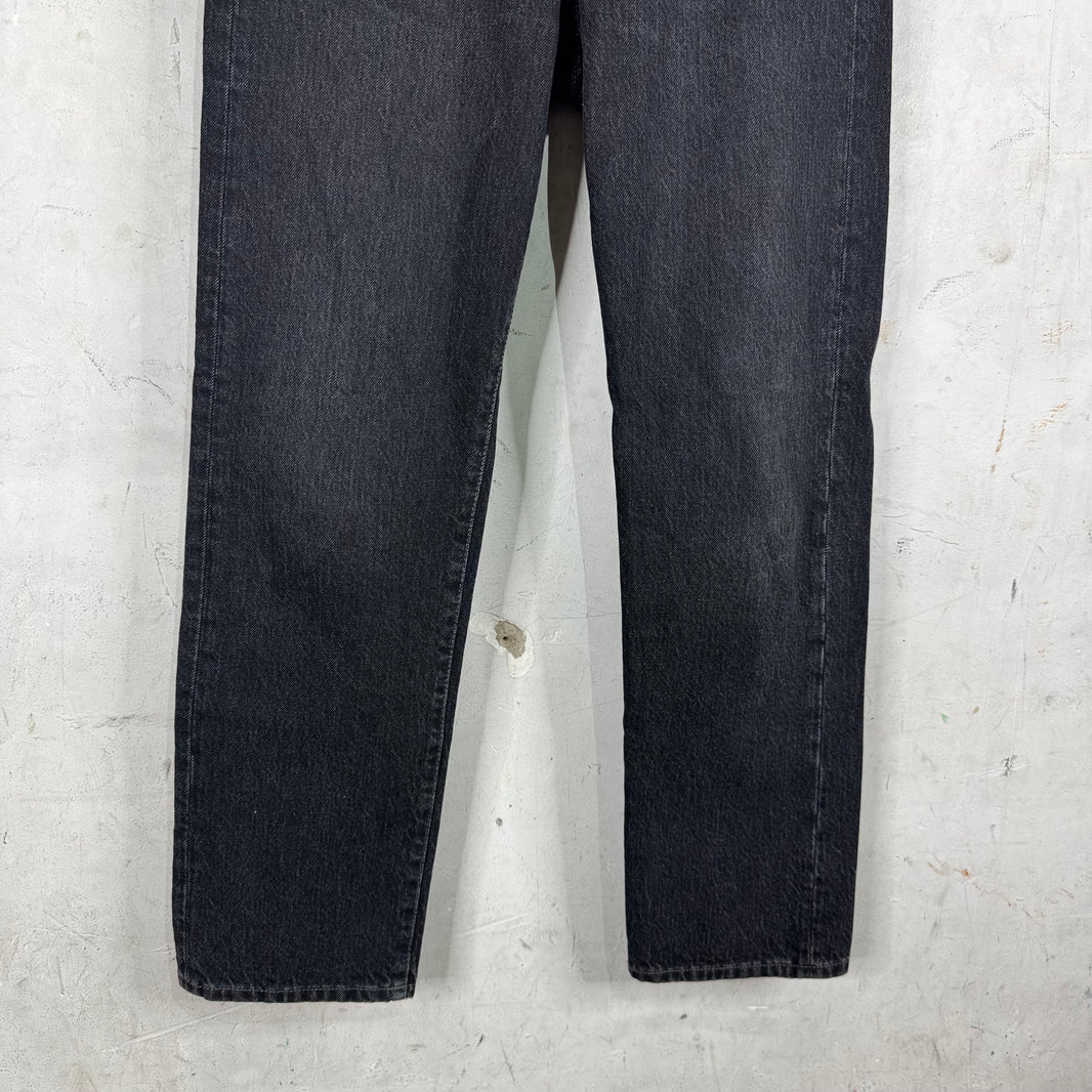 Acne Studios 1996 Vintage Black Straight Jeans