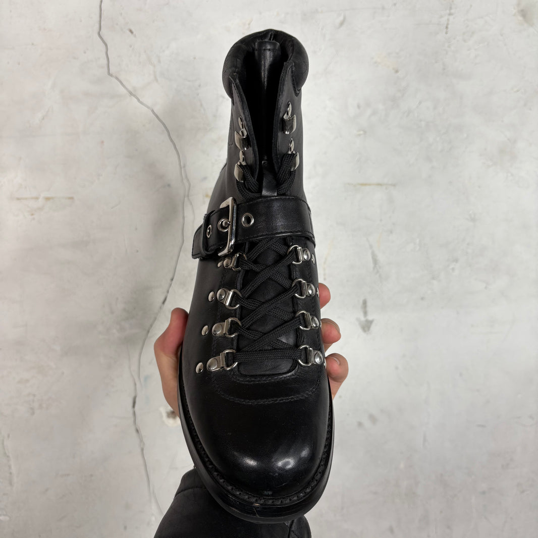 Prada Belted Hiking Boot