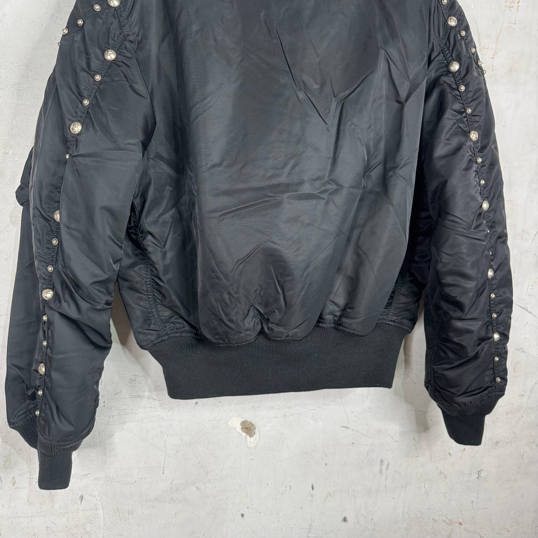 Thug Club x Alpha Industries Studded Bomber
