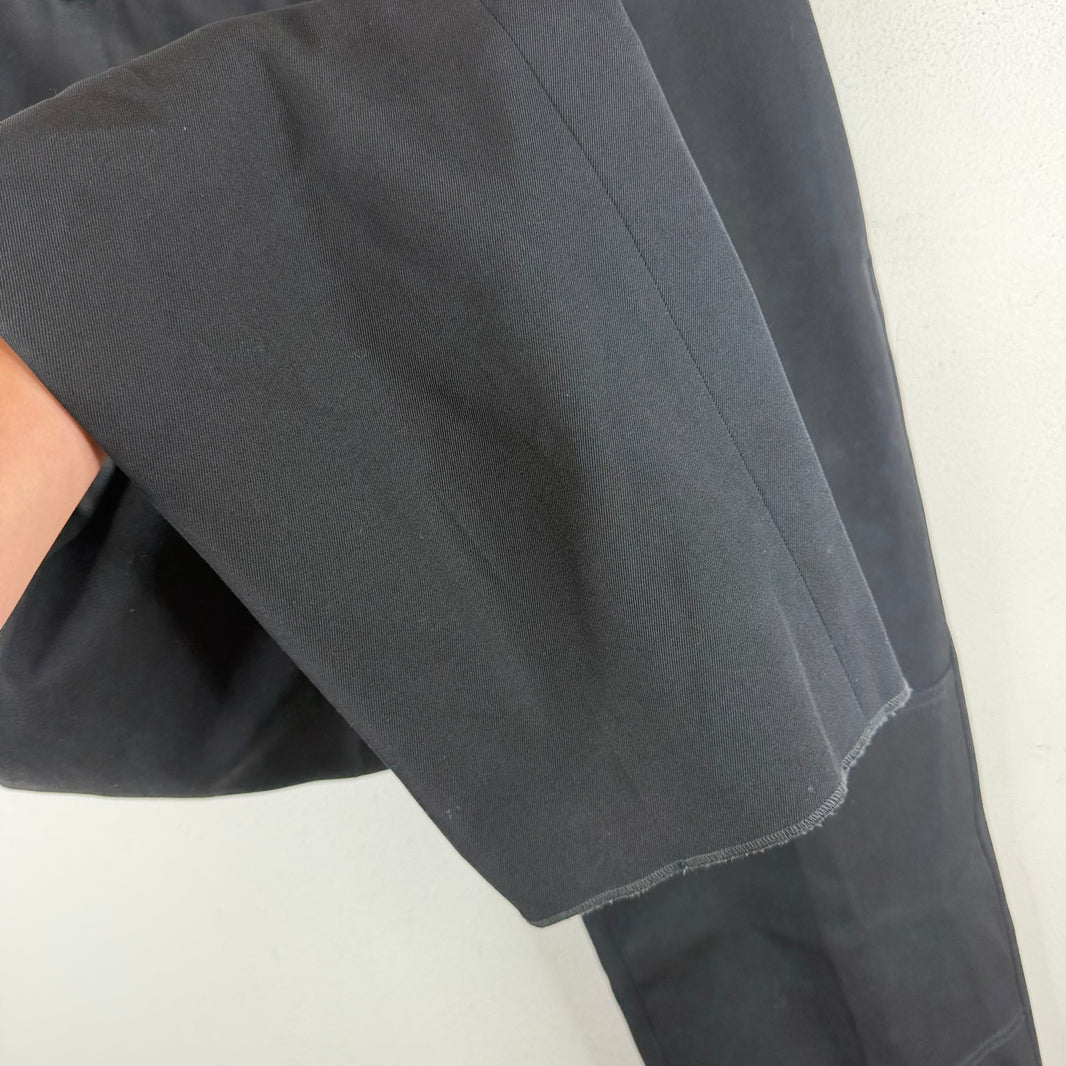 Jil Sander Black Heavy Dress Trousers