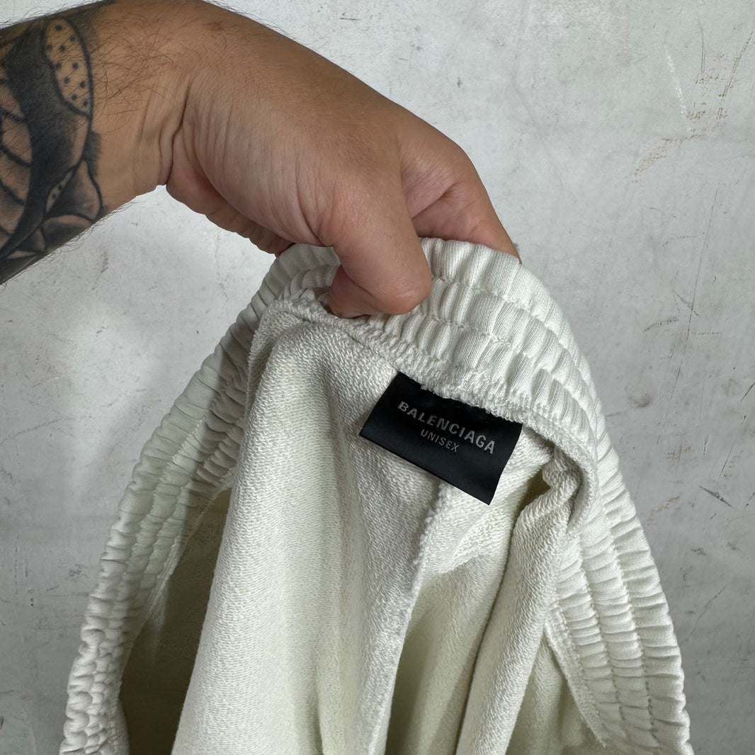 Balenciaga Embroidered Campaign Sweatshorts
