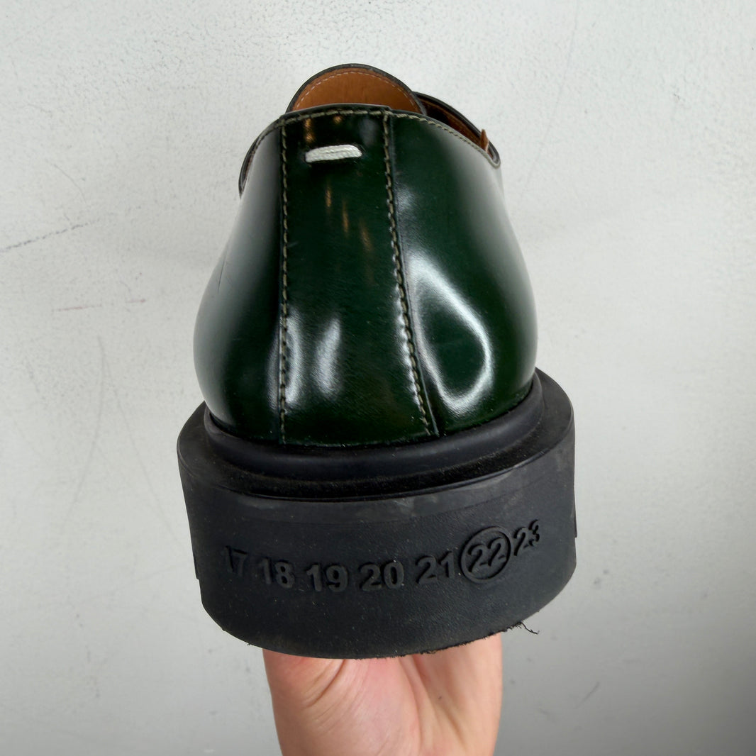 Margiela Green Ivy Derbies
