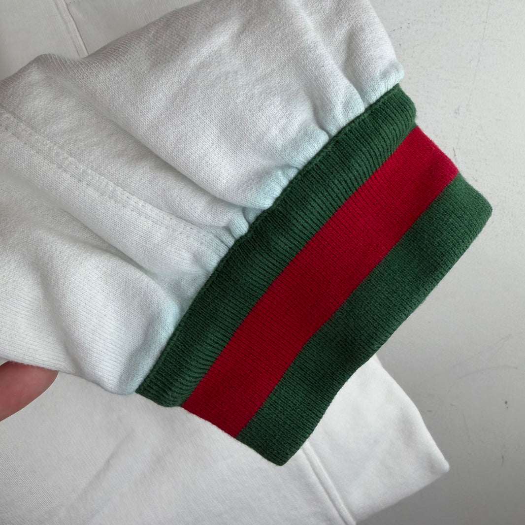 Gucci White Cargo Sweatpants