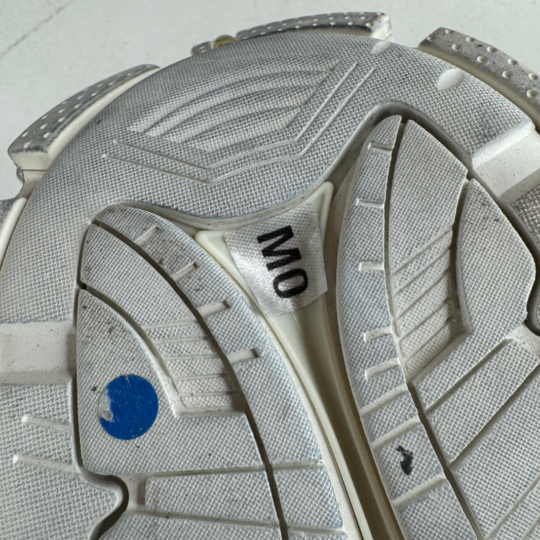 Balenciaga White Sample Graffiti Runner Sneakers