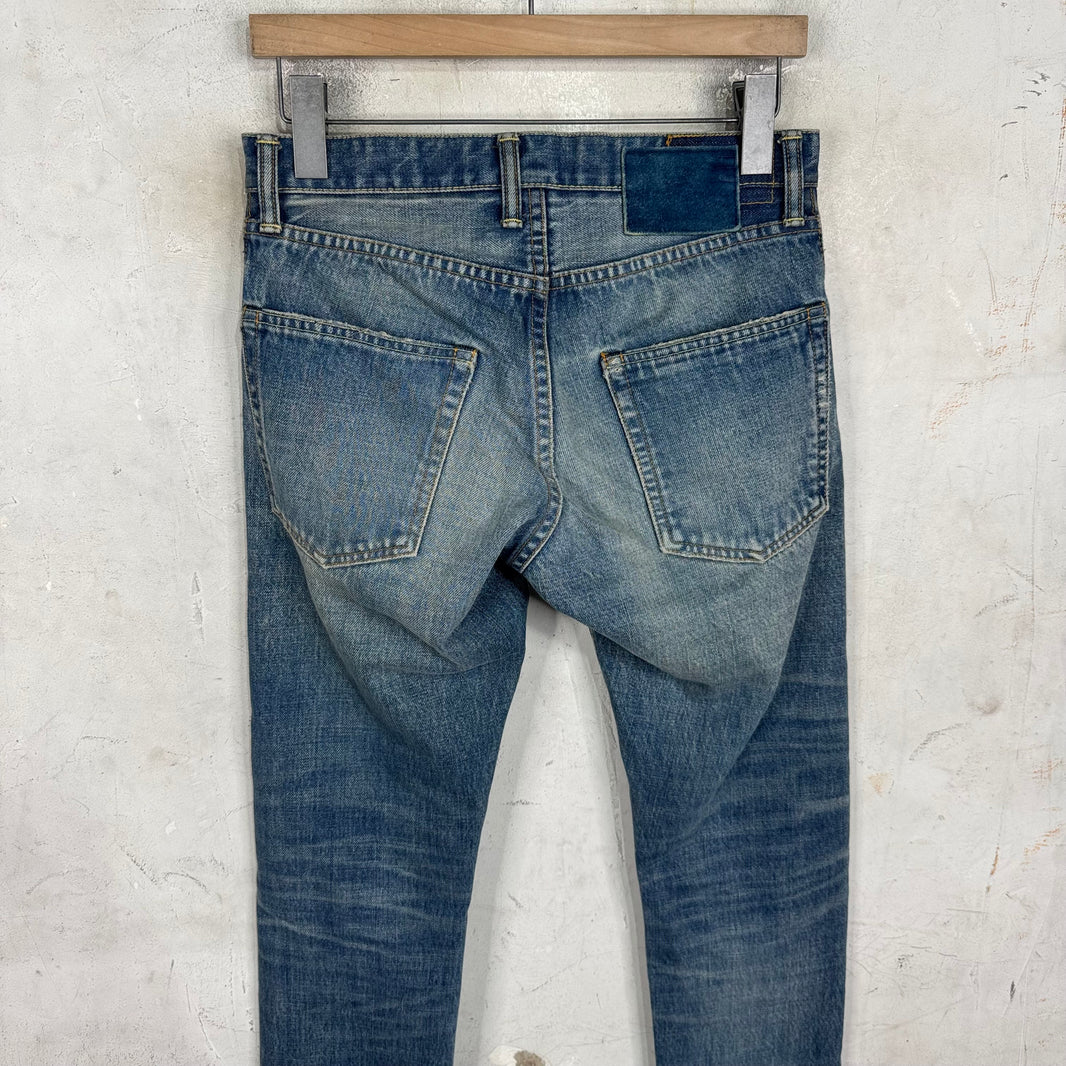 Visvim Social Scrupture Repaired Slim Jeans