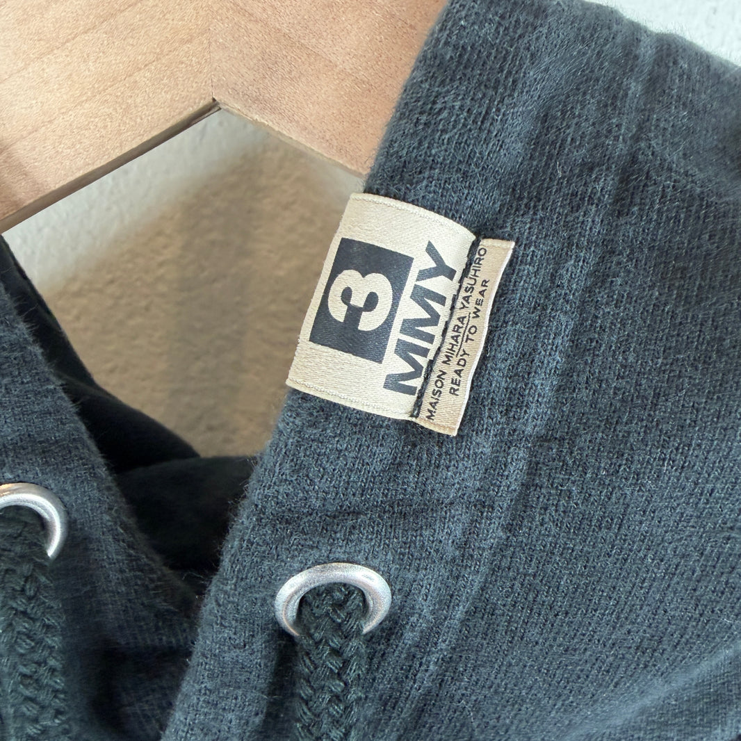 MMY Black Champion Bear Print Hoodie
