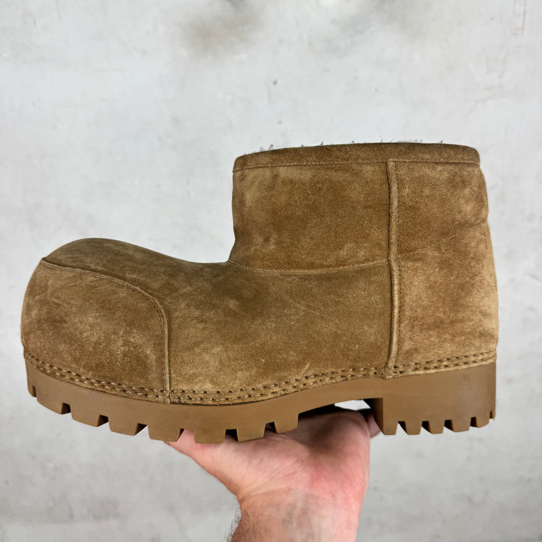 Balenciaga Short Suede Alaska Boots