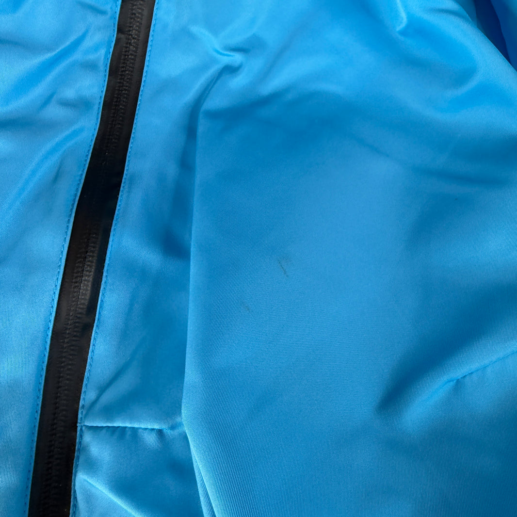 Bottega Veneta Blue Pipped Zipper Nylon Pants