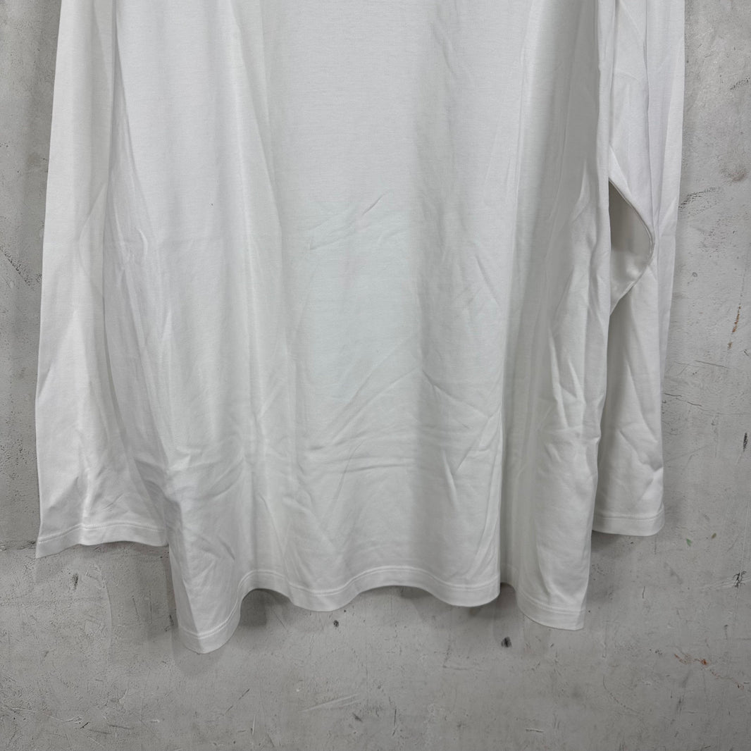 Prada Applique Patch L/S T-Shirt DS