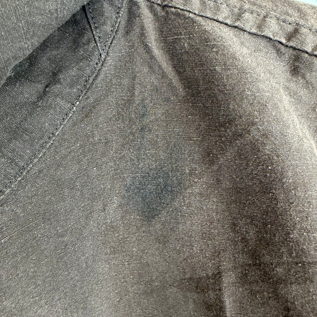 Aura Lee Linen Polo Pocket Shirt
