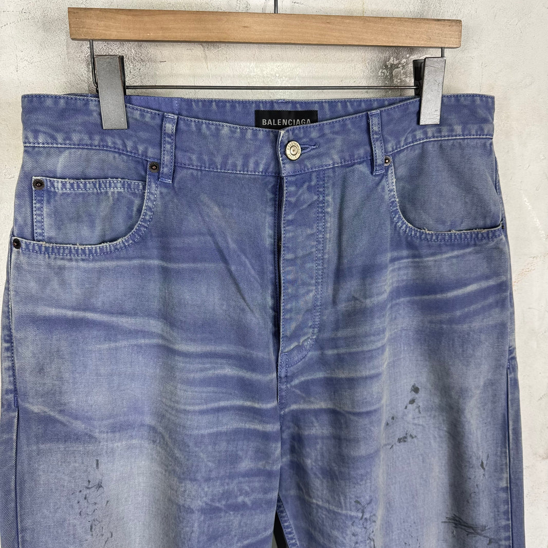 Balenciaga Japanese French Workwear Jeans