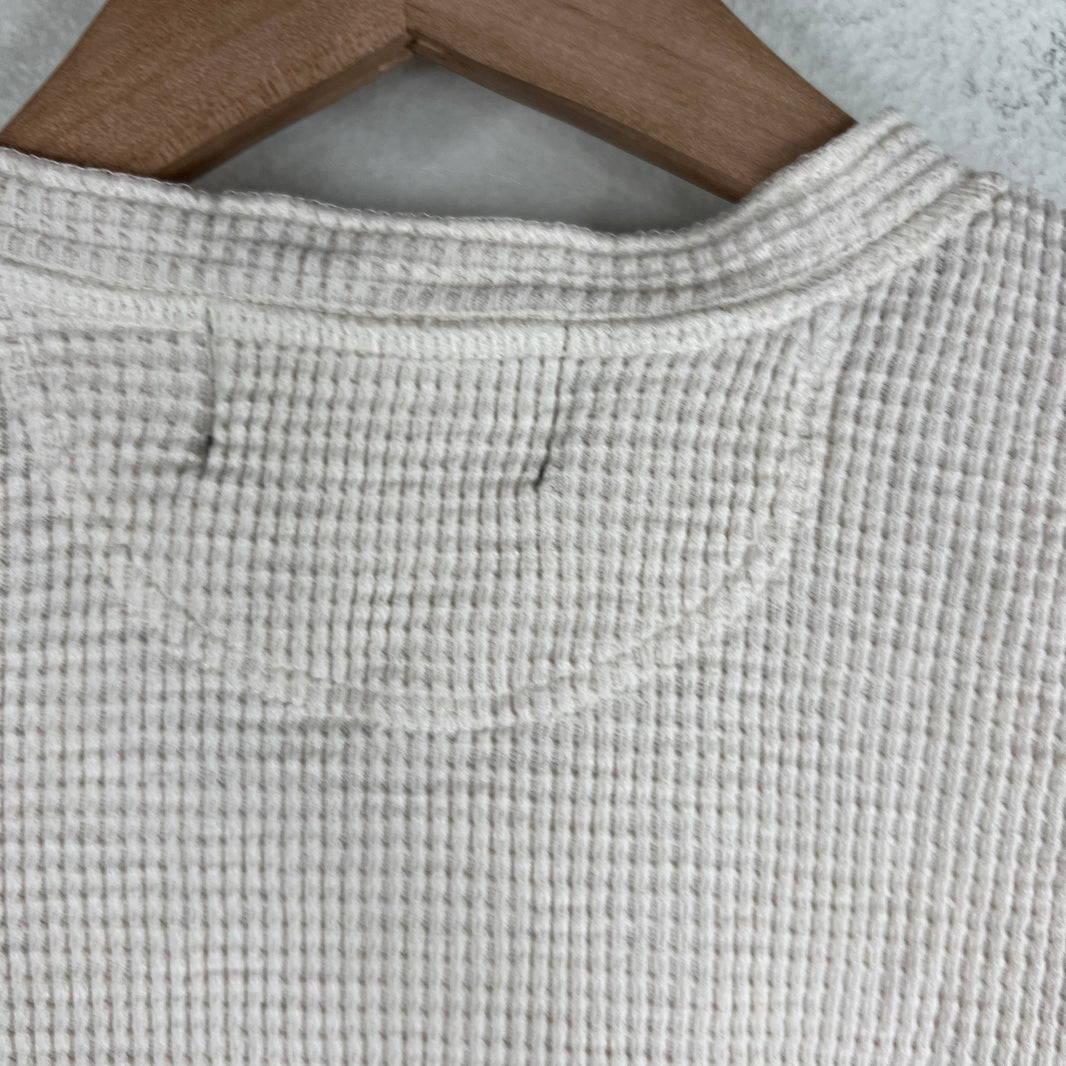 RRL S/S Henley Thermal Shirt