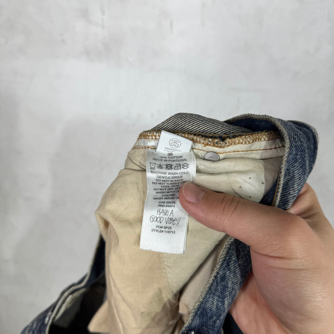 Stussy Medium Wash Big Ole Jeans