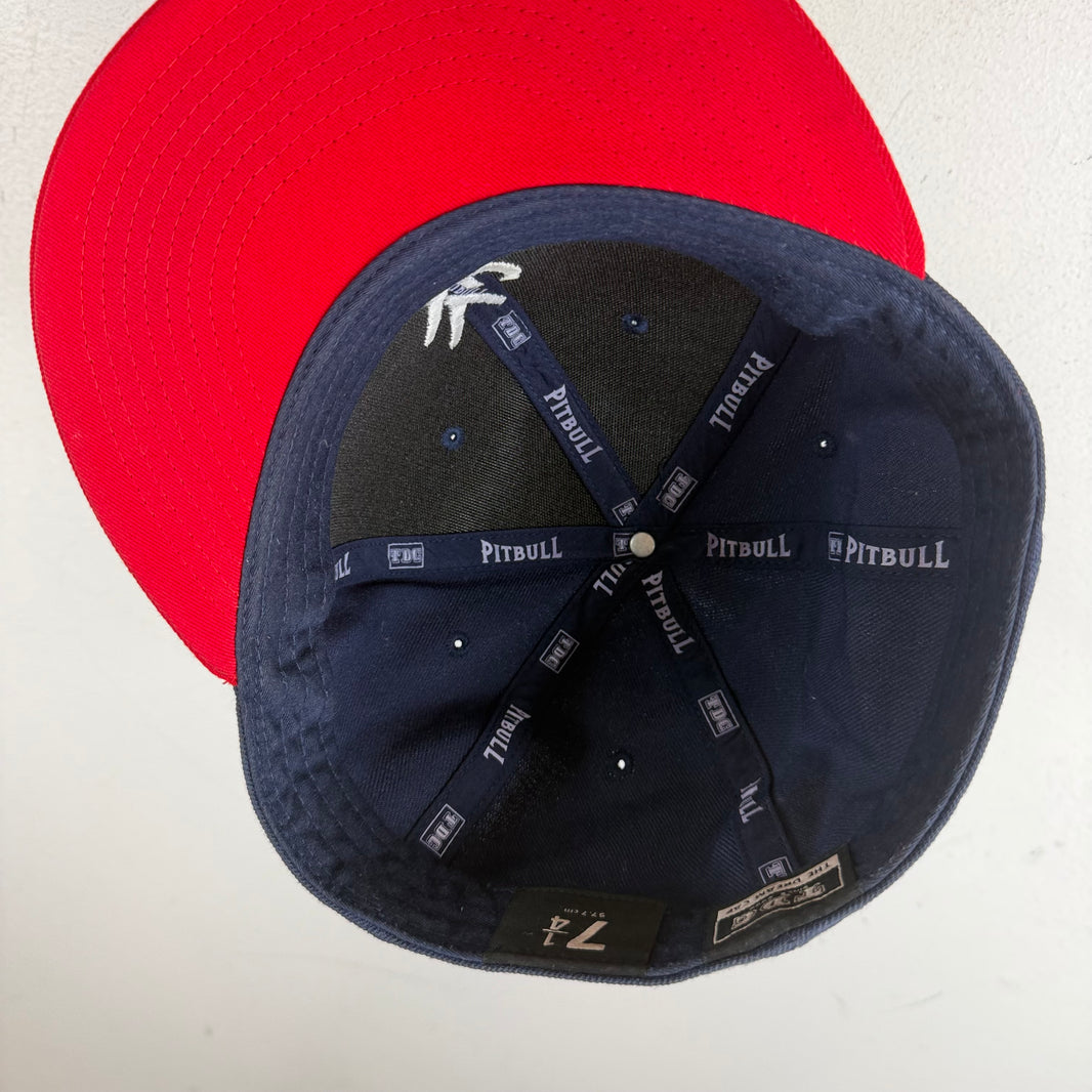 YVL Navy/Red Fitted Hat