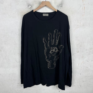 Yohji Yamamoto Eye Hand L/S T-Shirt