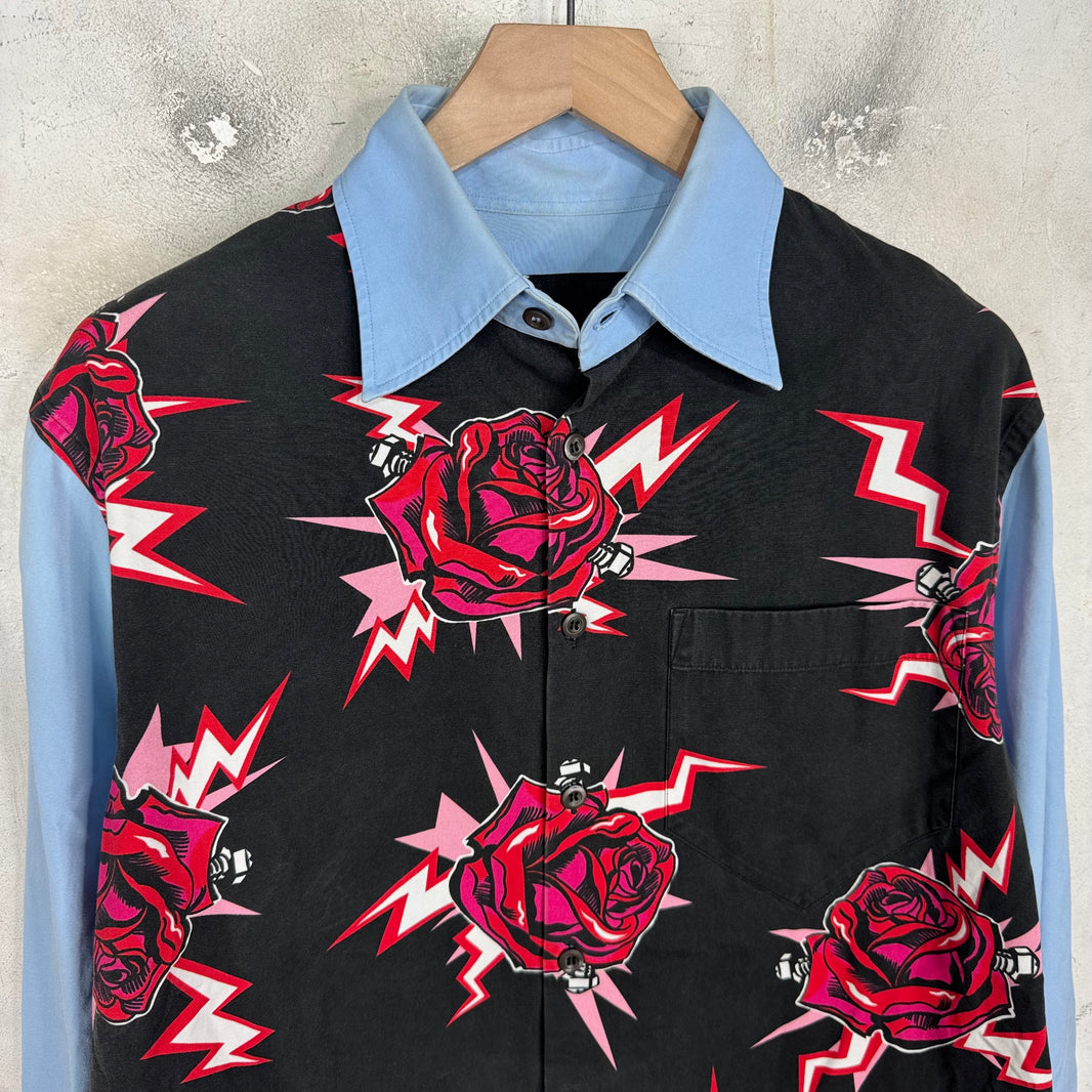 Prada L/S Heart Bolt Buttoned L/S Shirt