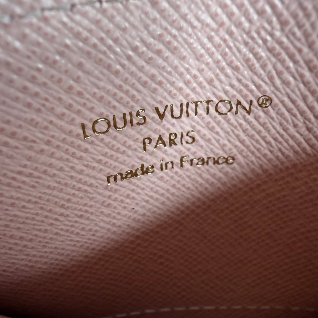 Louis Vuitton Charm Pink/Monogram Card Holder