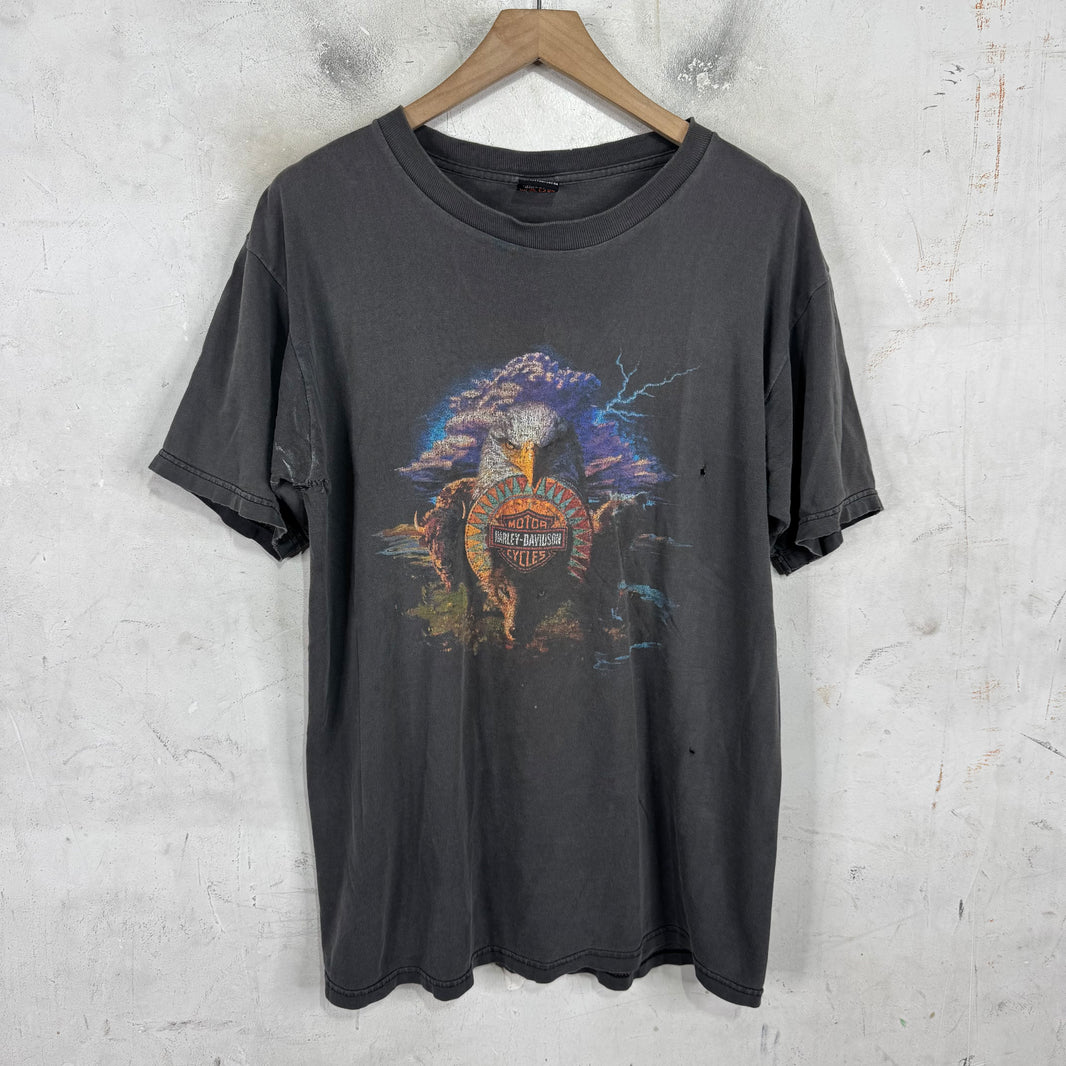 Vintage HD Madrid Eagle Smoked T-Shirt