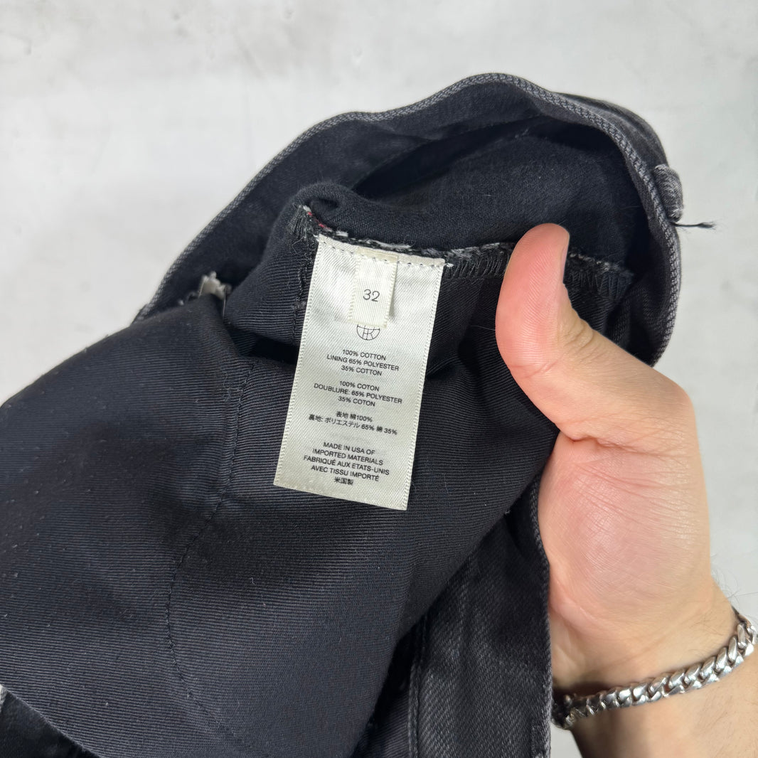The Row Black Selvedge Jeans