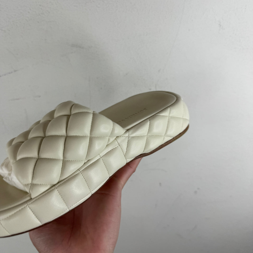 Bottega Veneta Padded Quilted Sandals