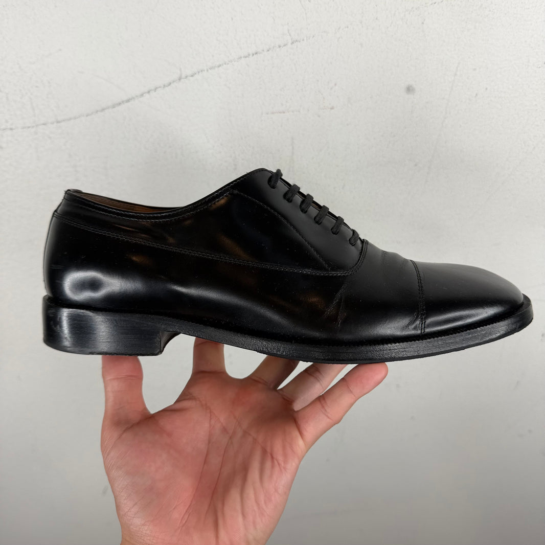 Margiela Black Leather Derbies