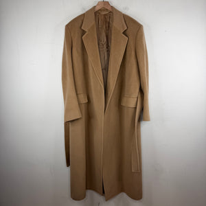 Balenciaga Wool/Cashmere Long Trench Coat