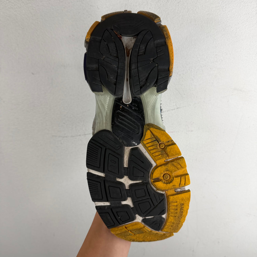 Balenciaga Orange/Blue Runner Sneakers