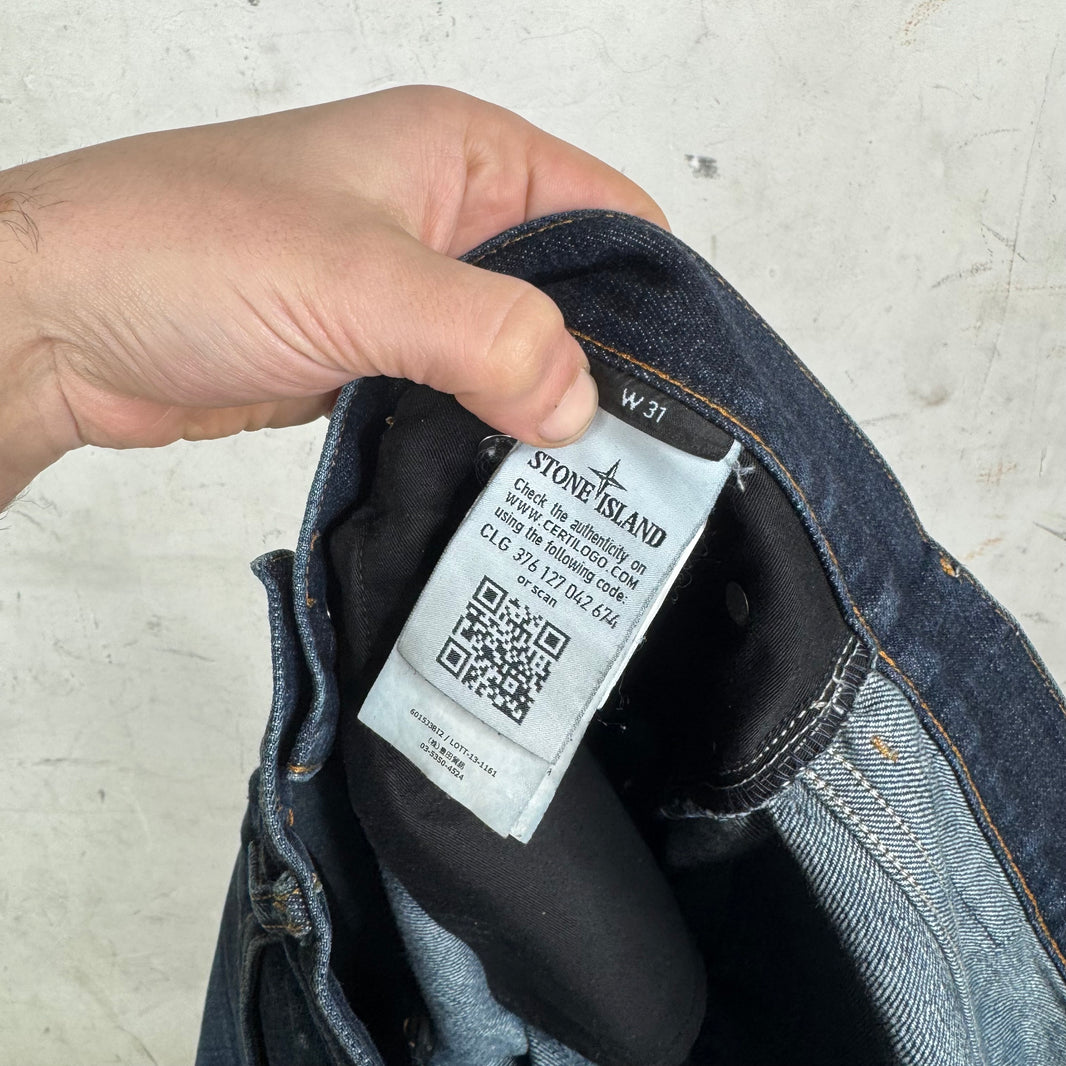 Stone Island Dark Blue Jeans