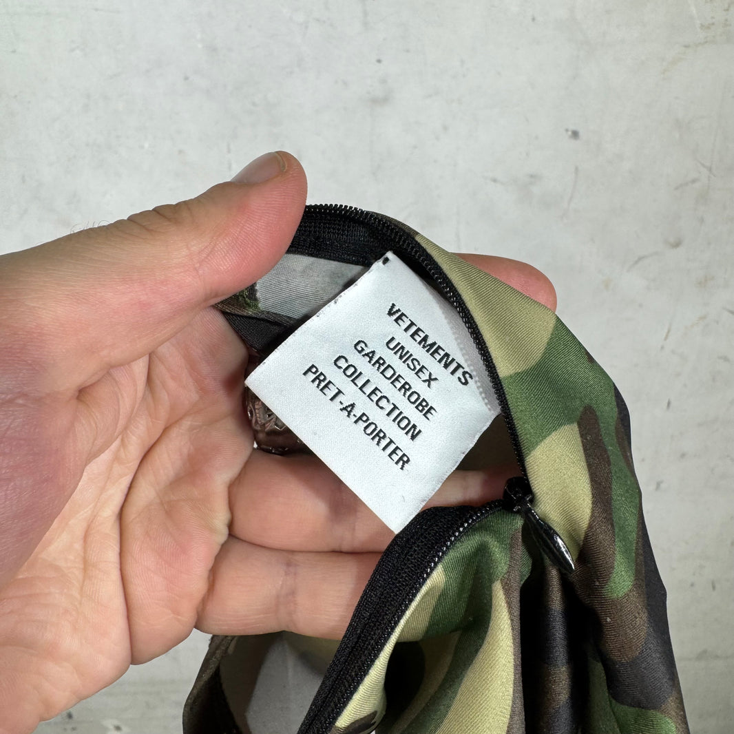Vetements Camo Face Mask