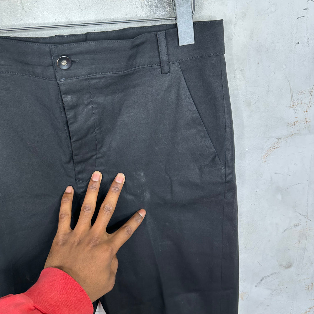 Rick Owens Black 3/4 Pants