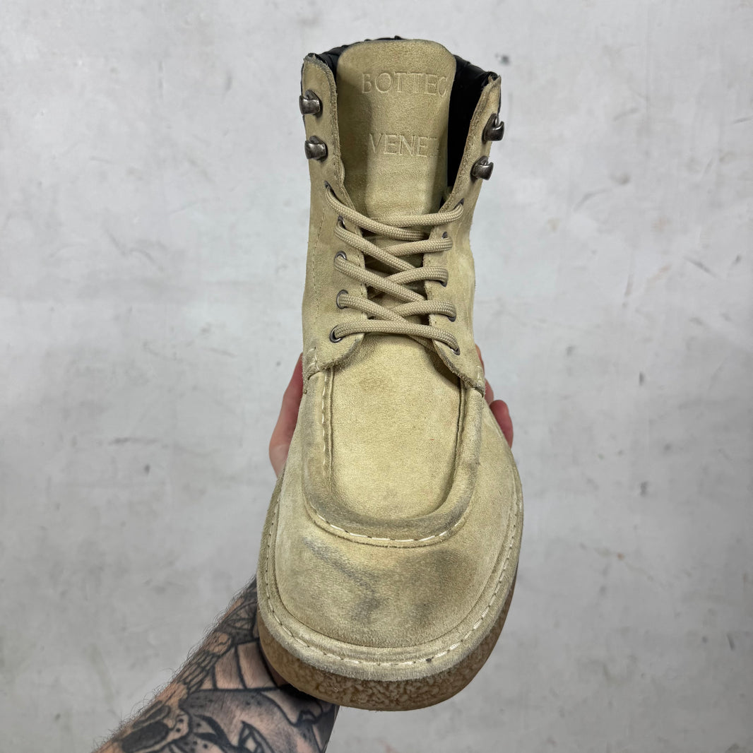 Bottega Veneta Suede Haddock Boots