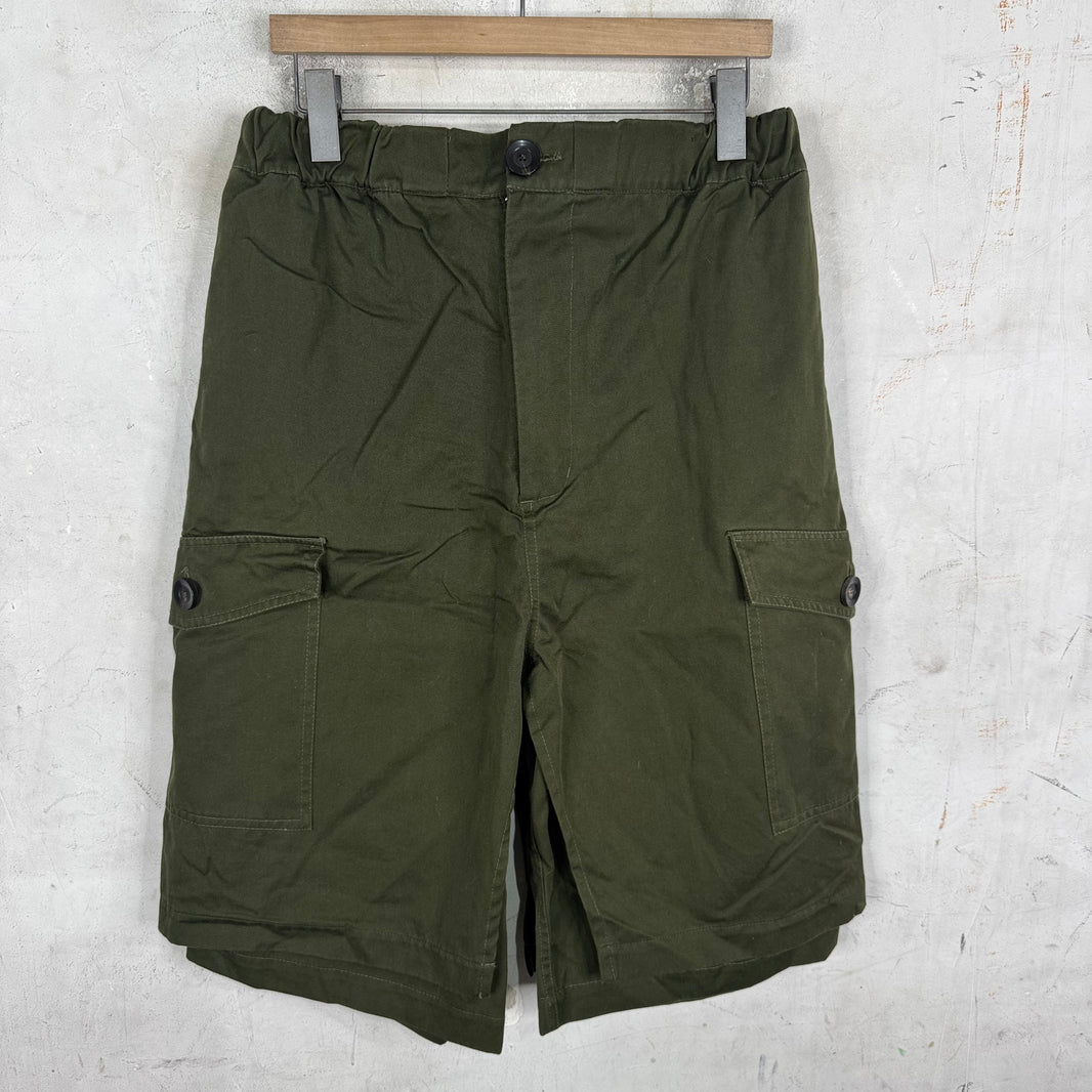 Wales Bonner Skirted Layered Cargo Shorts