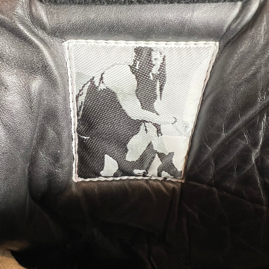 Rick Owens Black/White Geobasket Sneakers