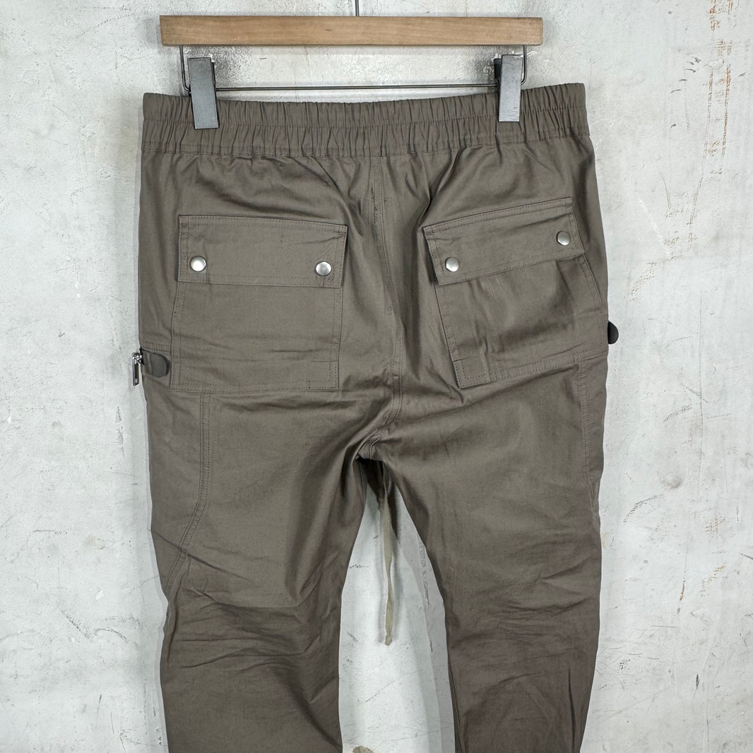 Rick Owens Phlegethon Dust Canvas Bauhaus Jogger