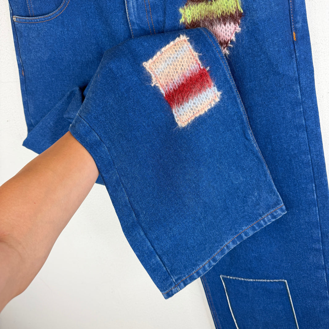 Marni Mohair Patch Jeans