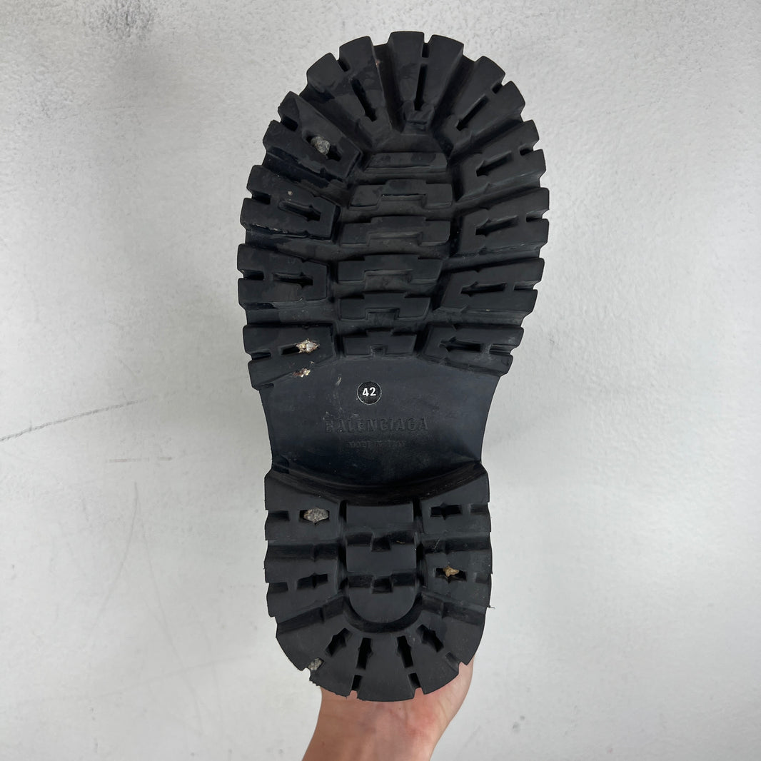 Balenciaga Canvas Stomper Boots