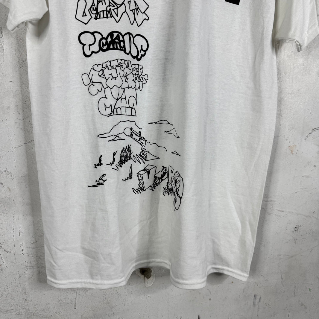 Off White x Katsu Imaginary TV T-Shirt