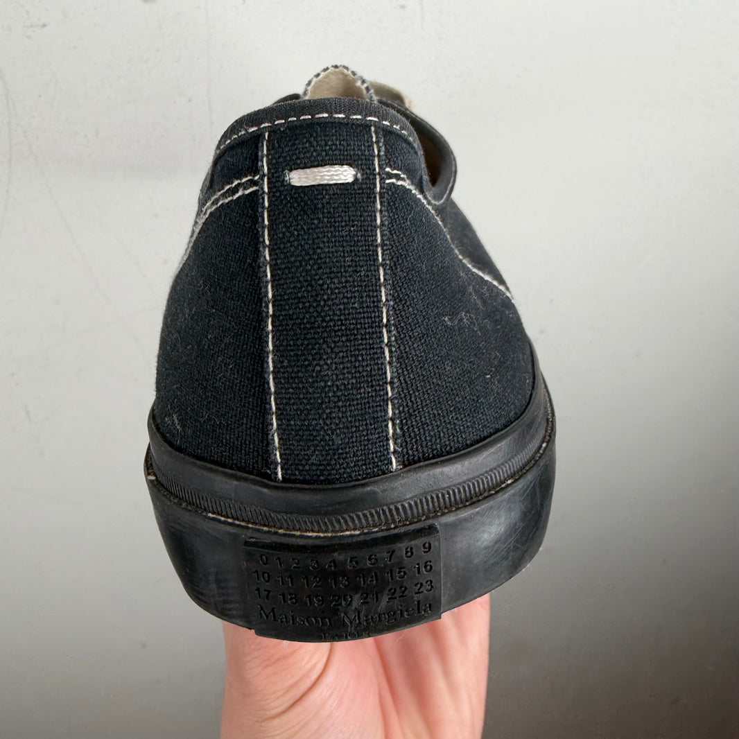 Margiela Black Tabi Sneakers