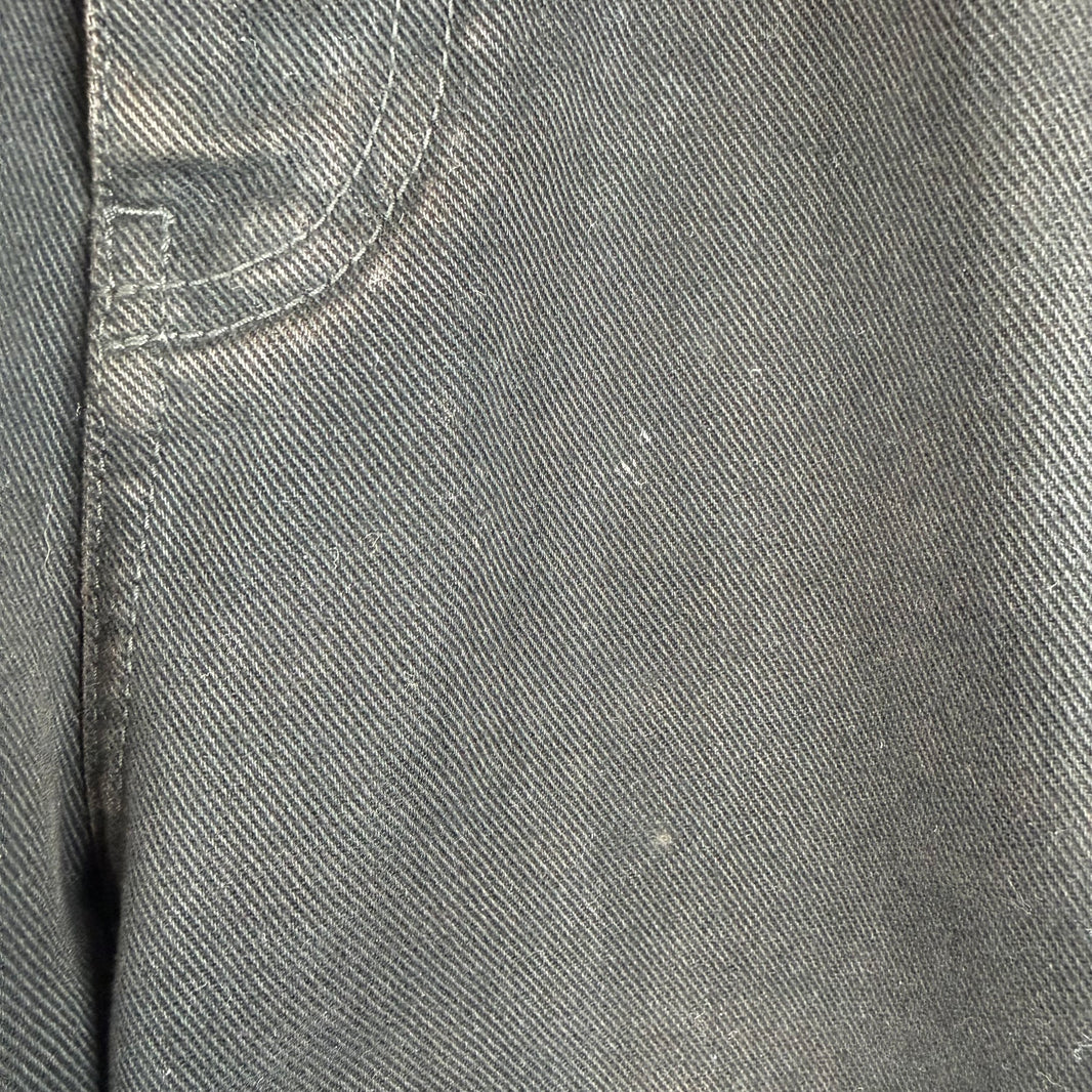 Balenciaga Straight Leg Black Jeans