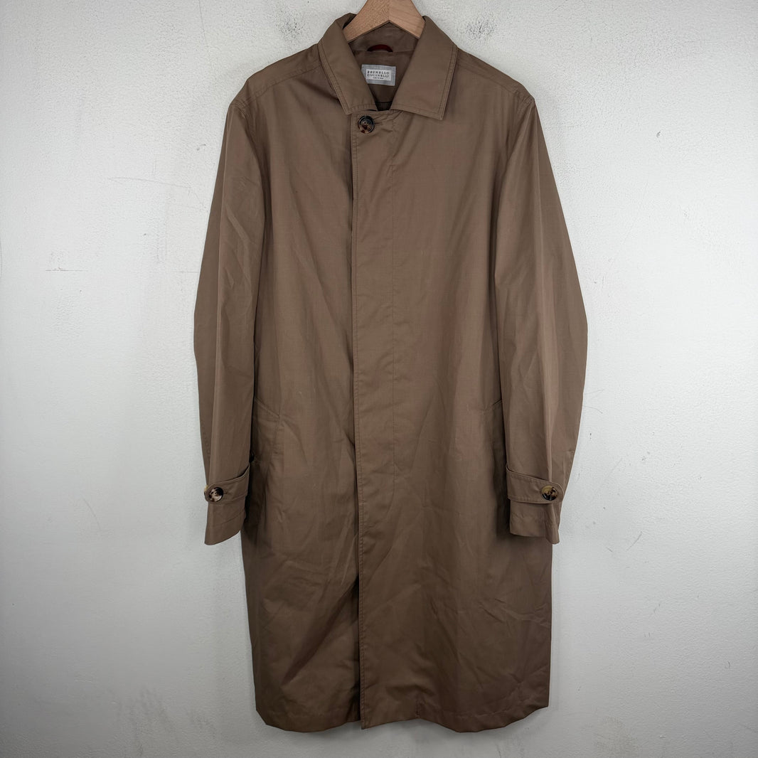 Brunello Cucinelli Fishtail Trench Coat