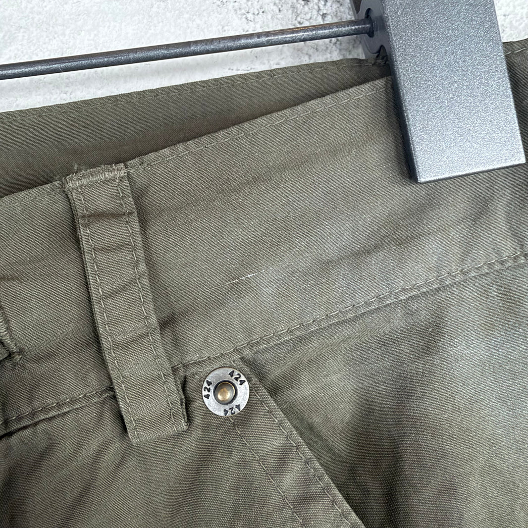 424 Olive Bermuda Shorts
