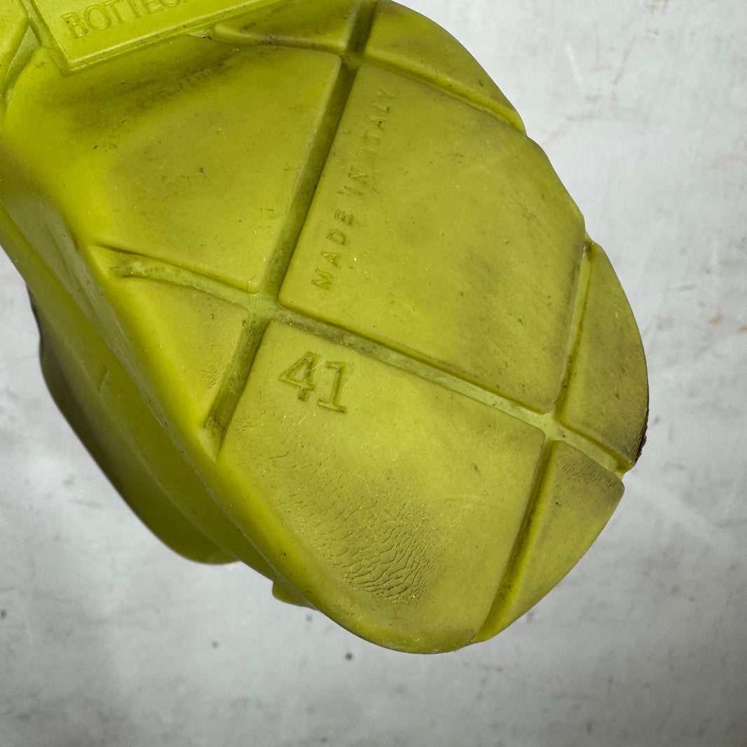 Bottega Veneta Neon Rubber Puddle Boots