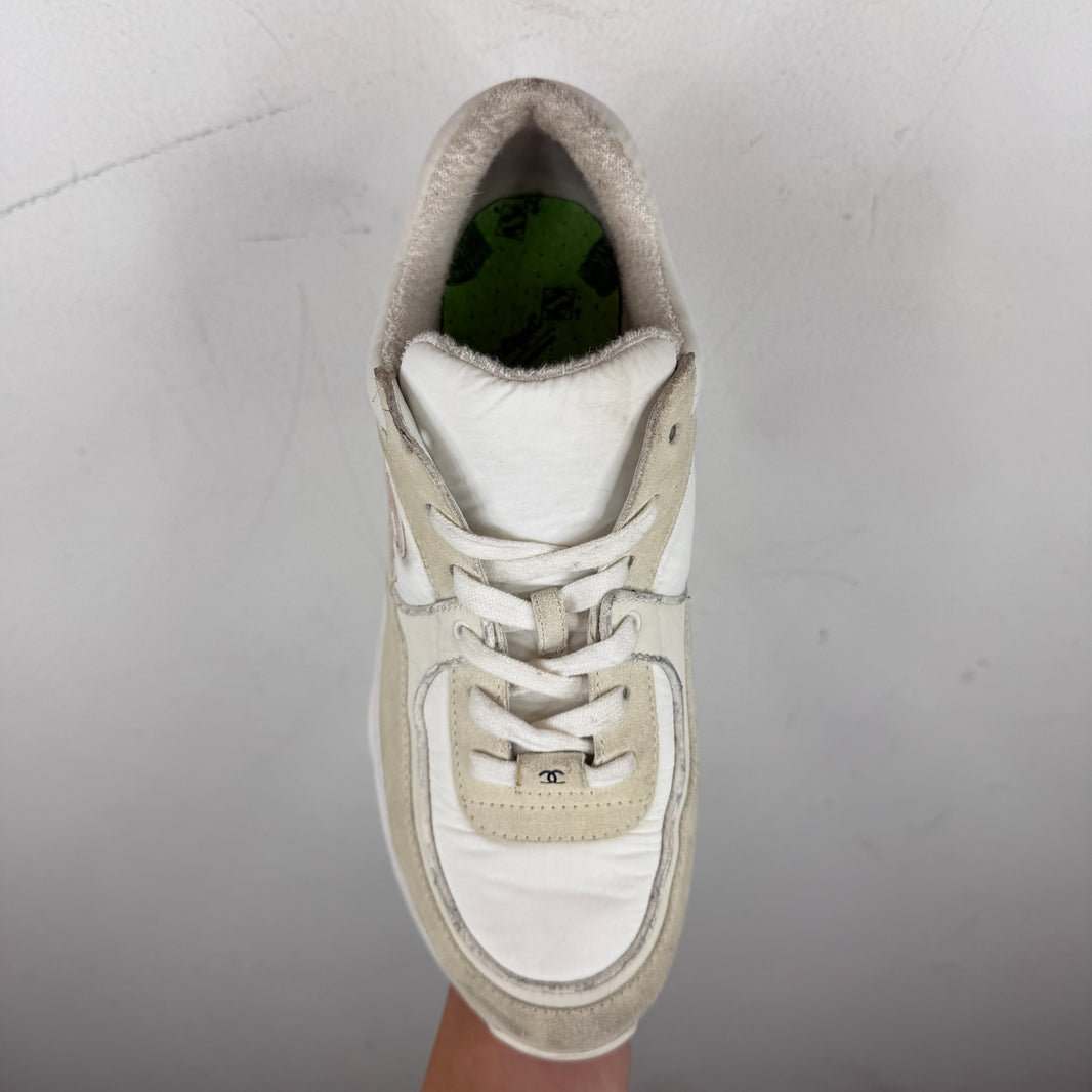 Chanel CC White Runners